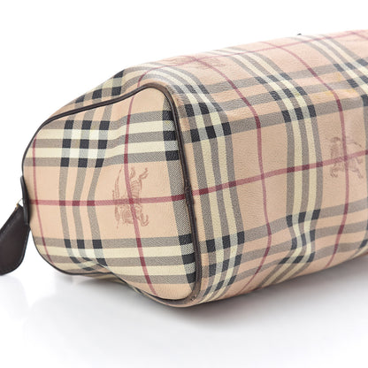 Burberry Haymarket Check Small Chester Bowling Bag Chocolate 9 of 18