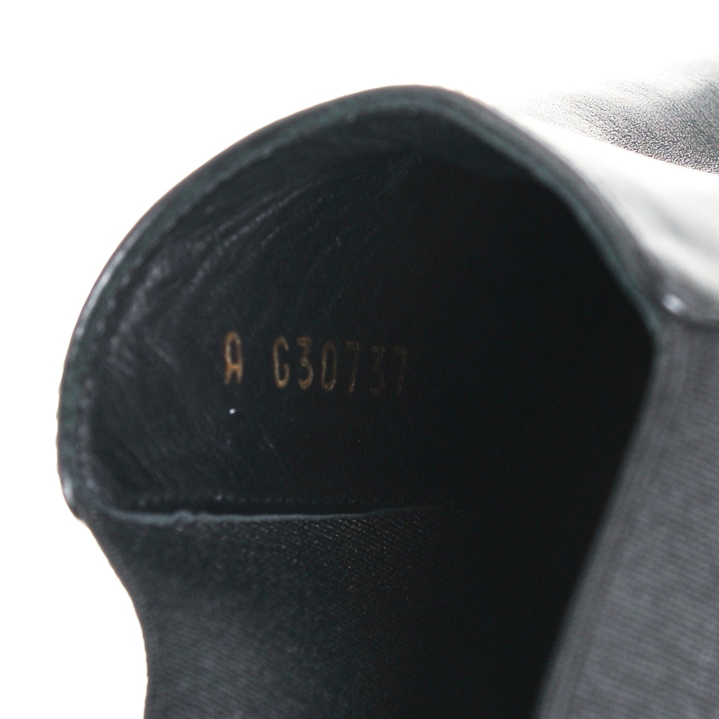 Lambskin Pearl CC Ankle Boots 37.5 Black