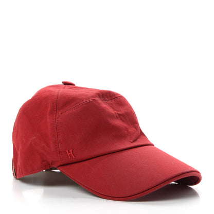 Hermes Cotton H Cap 57Red 3 of 8