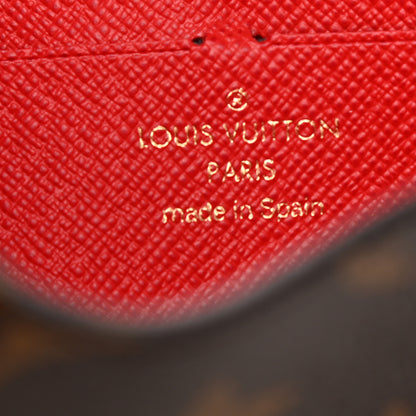 Louis Vuitton Monogram Jeanne Wallet Coquelicot 8 of 10