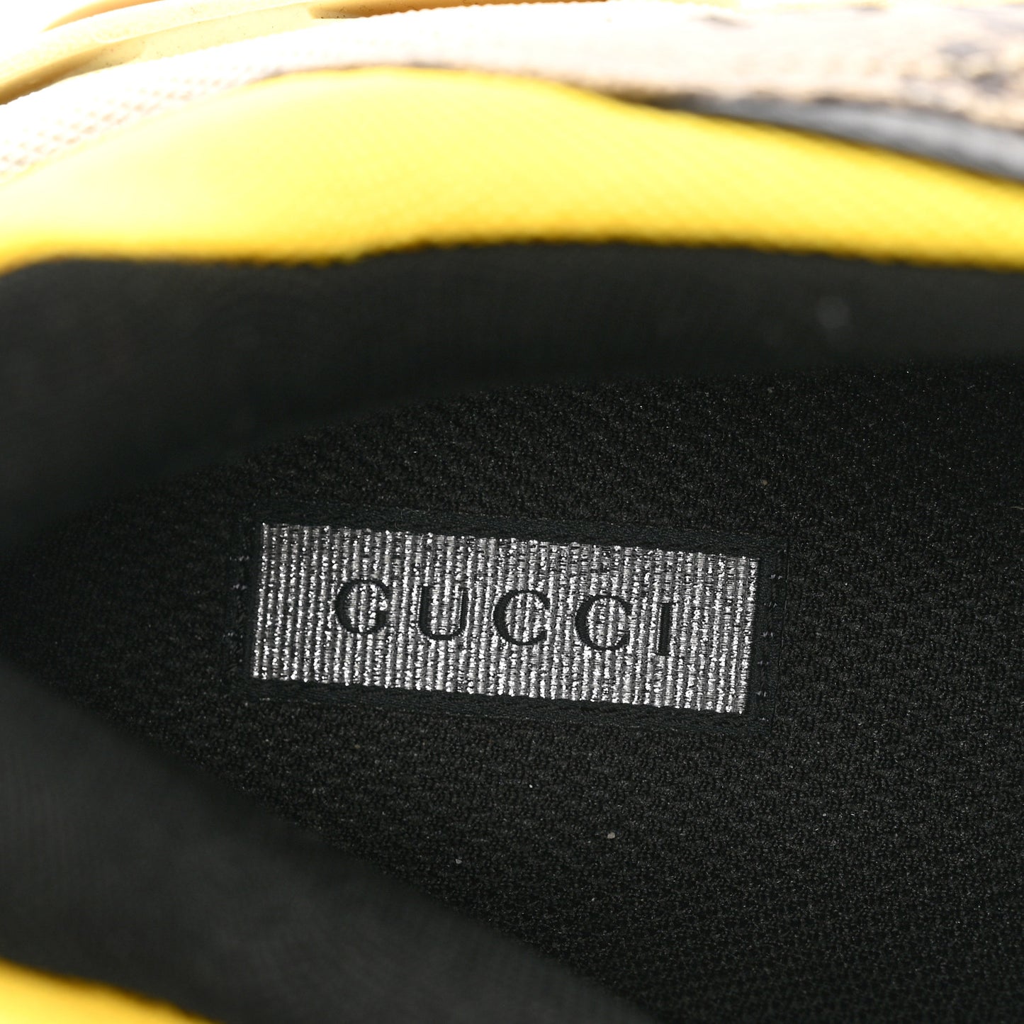 X GUCCI Maxi GG Supreme Monogram Mens Triple S Sneakers 40 Beige Ebony Black Green