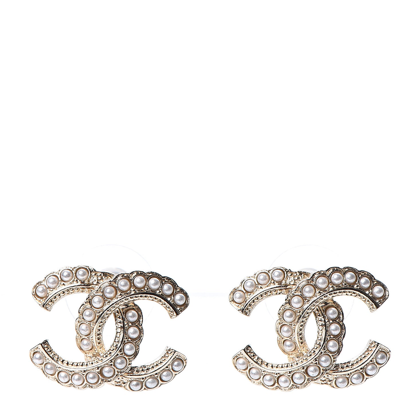 Pearl Queen of France CC Earrings Gold