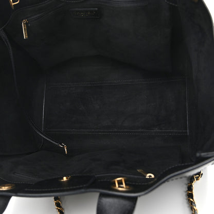 Chanel Caviar Medium Studded Deauville Tote Black 5 of 12