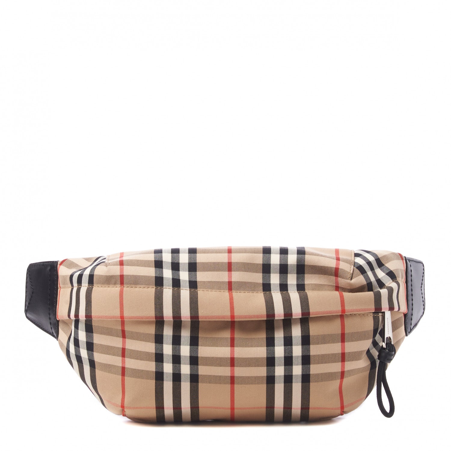 Burberry Nylon Vintage Check Medium Sonny Bum Bag Archive Beige Black 1 of 8