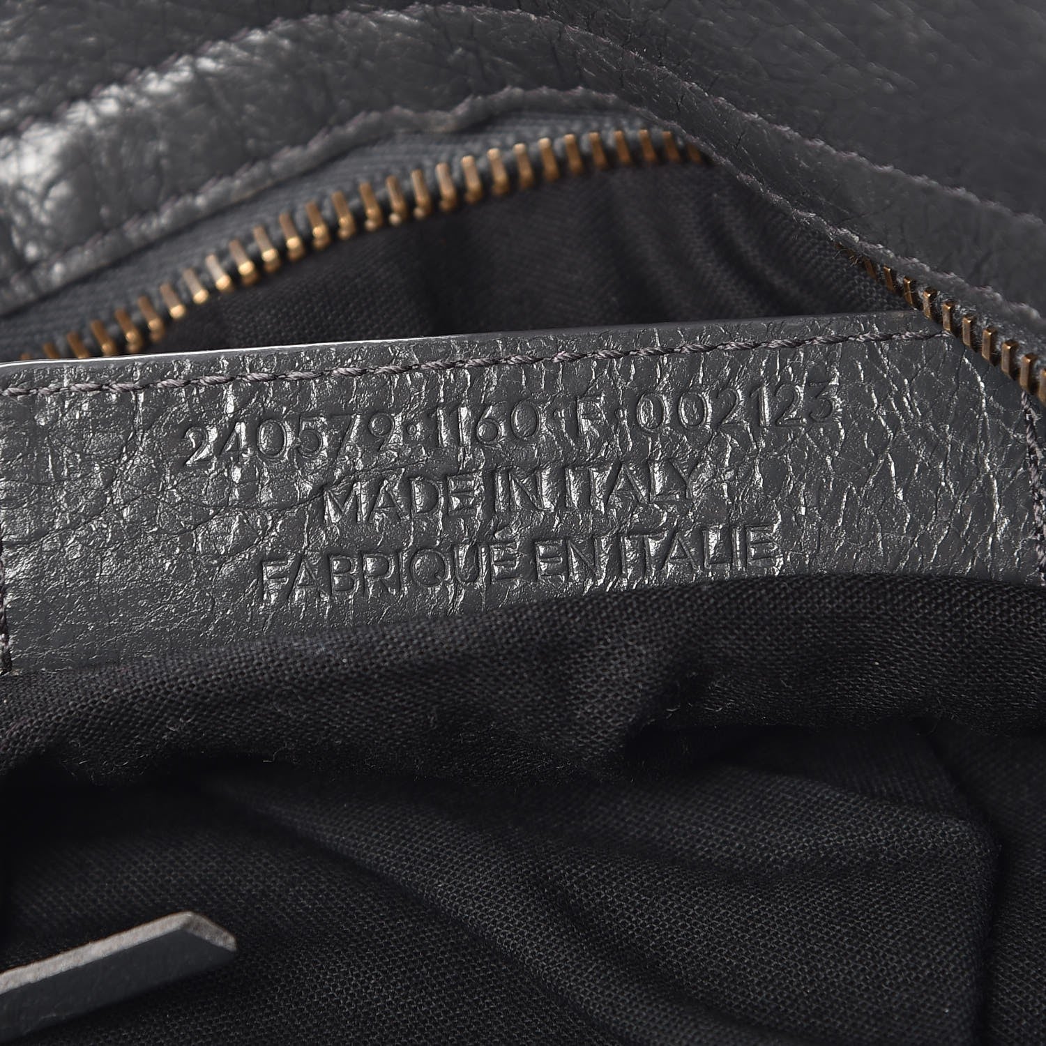 Balenciaga Agneau Classic Hardware Town Gris Fossile 8 of 8