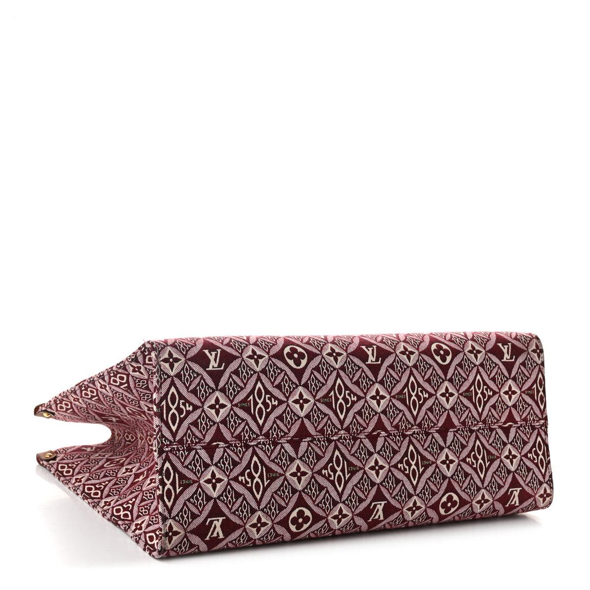 Louis Vuitton Jacquard Since 1854 Onthego GM Bourdeaux 4 of 9