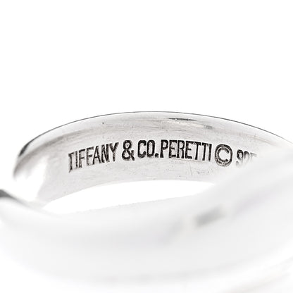Tiffany Sterling Silver Elsa Peretti Snake Ring 47 4.25 4 of 5