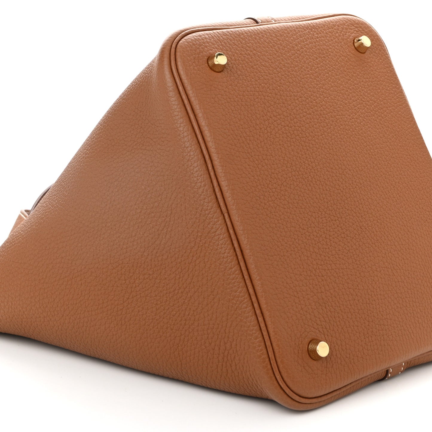 Taurillon Clemence Picotin Lock 22 MM Gold