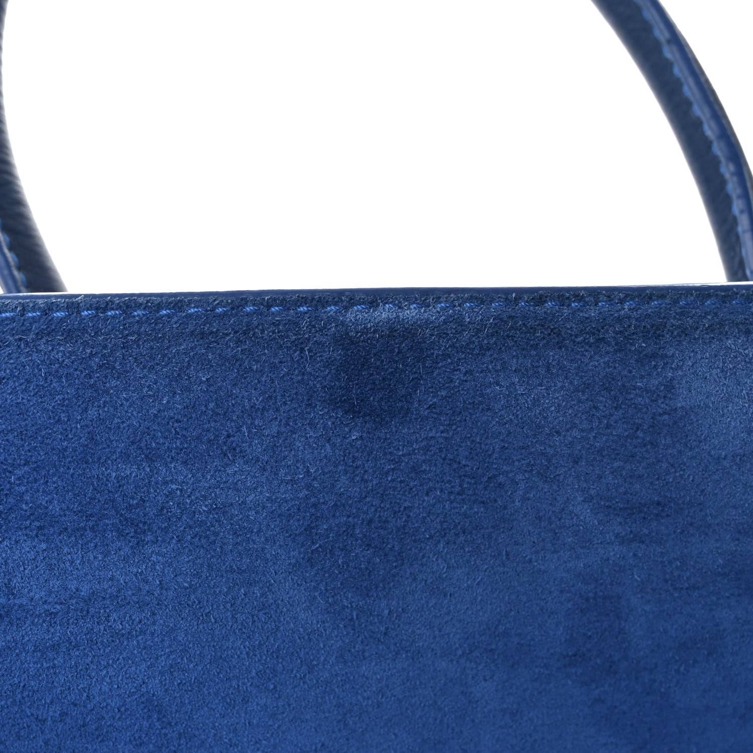 Celine Supple Calfskin Medium Phantom Luggage Royal Blue 17 of 18