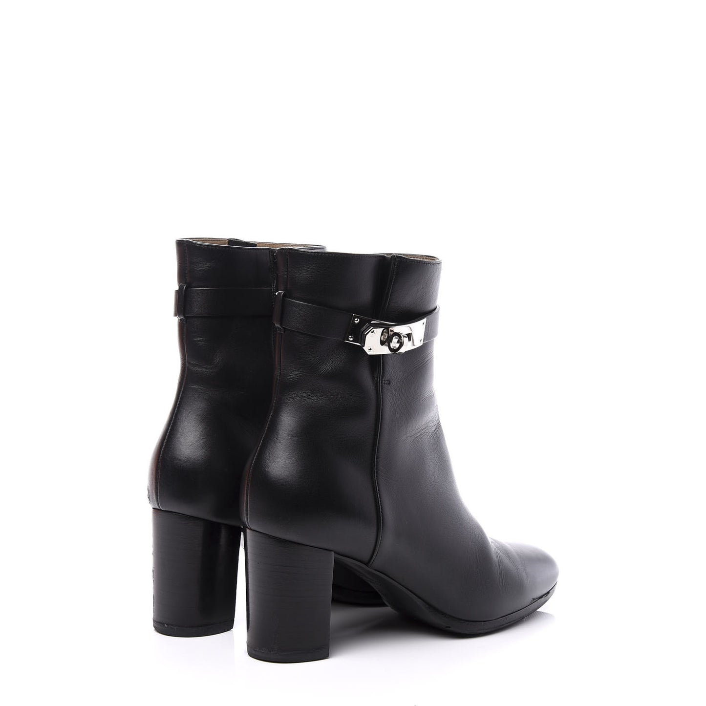 Calfskin Saint Germain Ankle Boots 37.5 Black