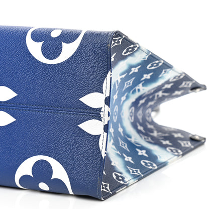 Louis Vuitton Monogram Escale Onthego GM Blue 8 of 12