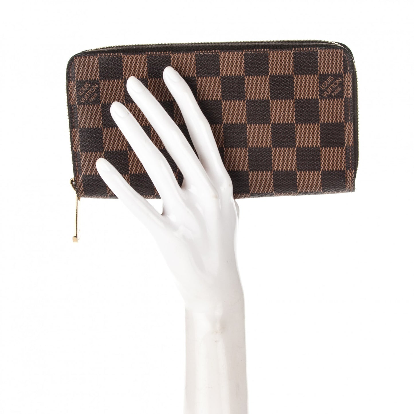 Damier Ebene Zippy Wallet
