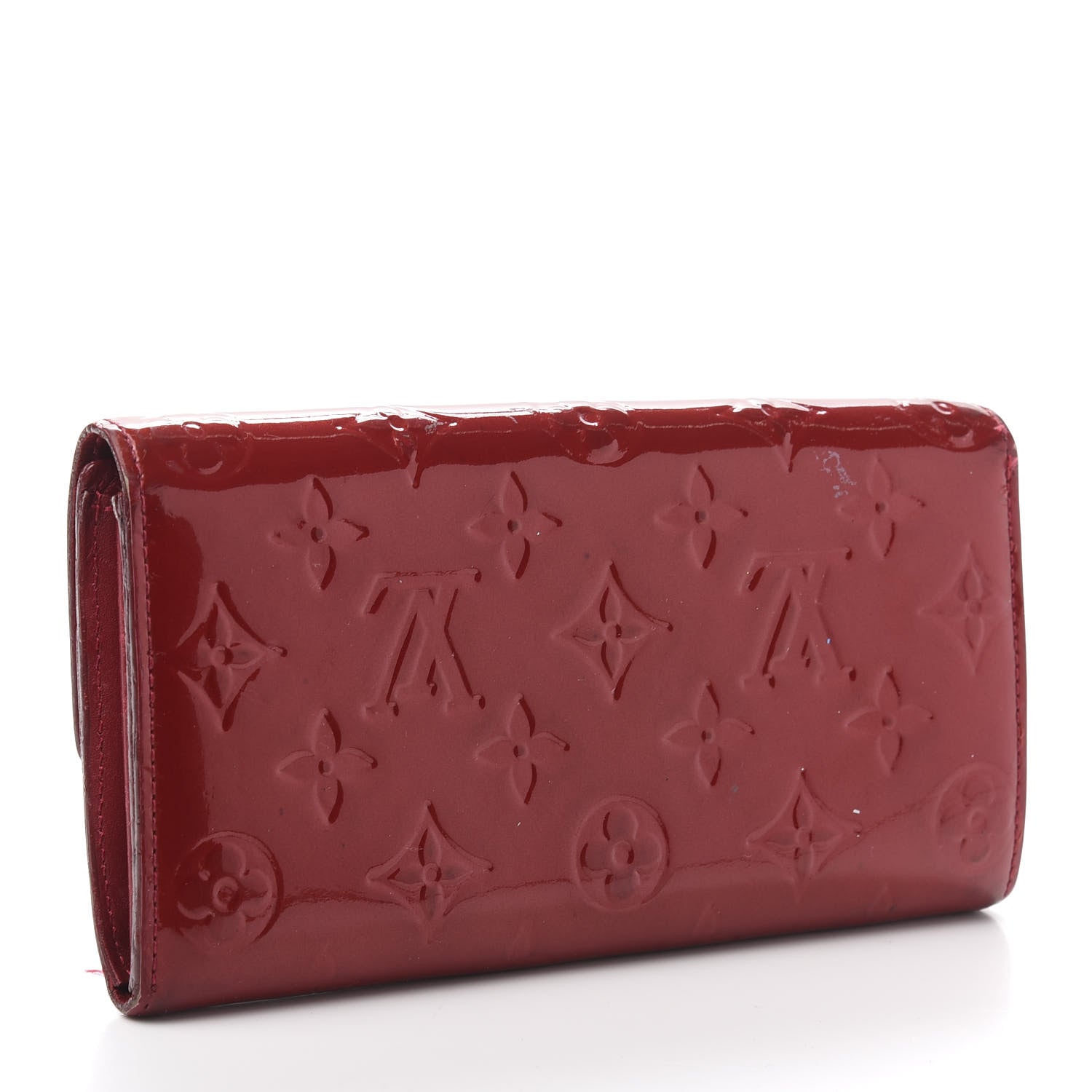 Louis Vuitton Vernis Sarah Wallet Pomme D'Amour 3 of 14