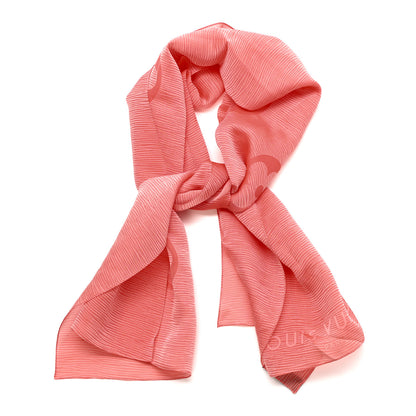 Louis Vuitton Silk Monogram Epi Scarf Pink 1 of 3