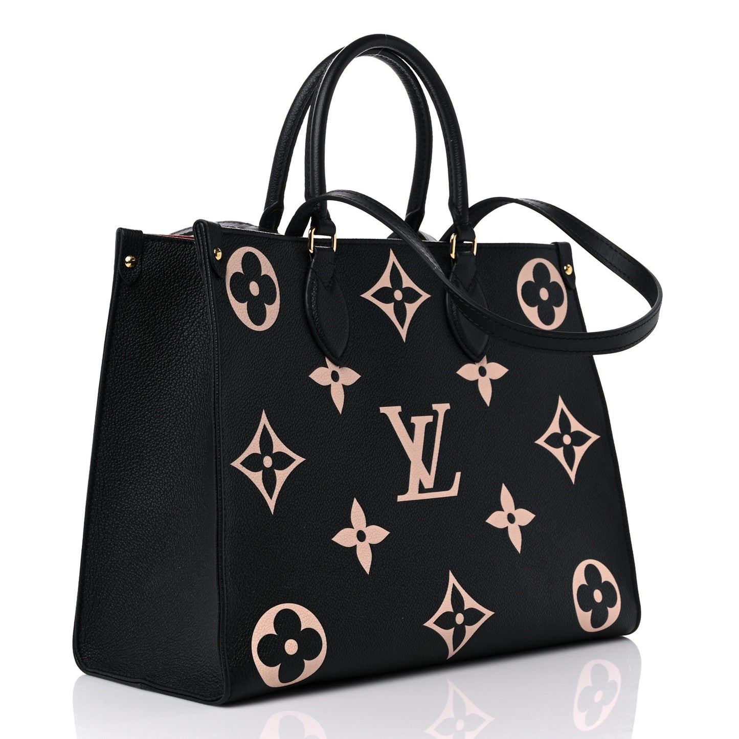 Empreinte Monogram Giant Onthego MM Black Beige