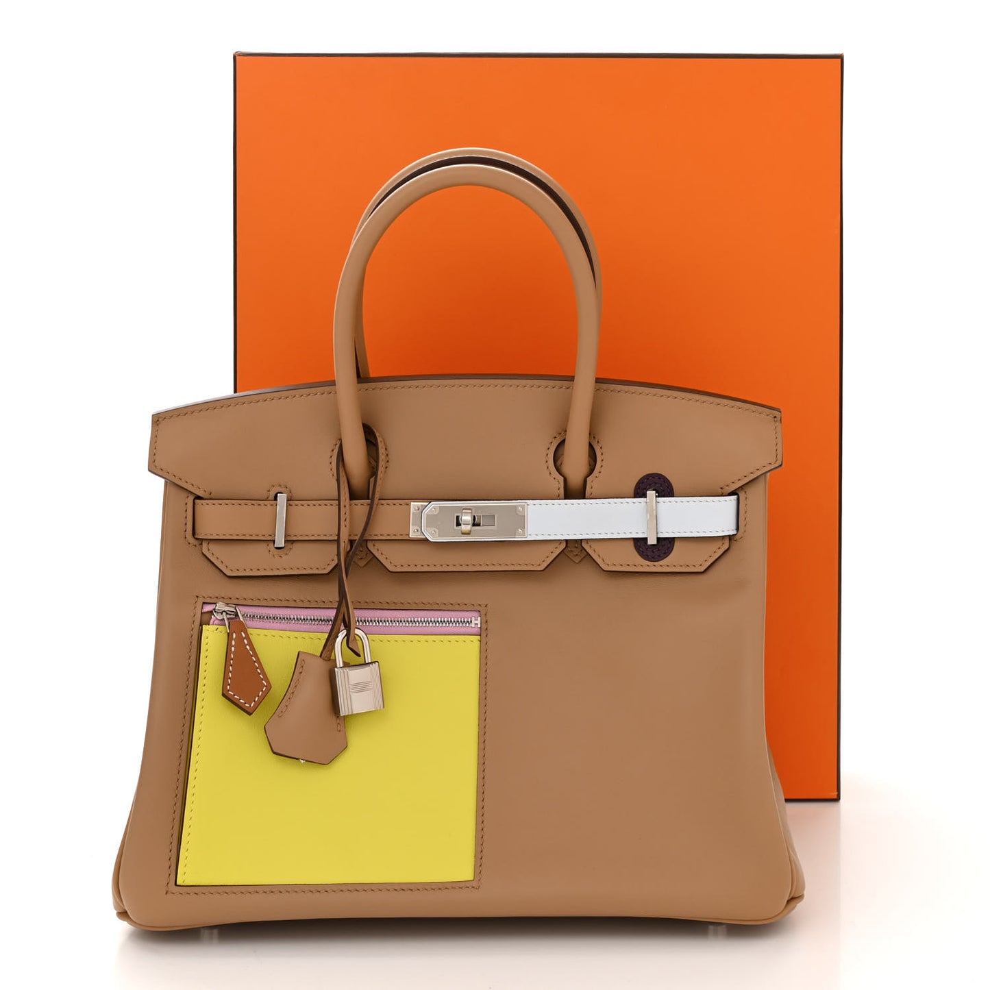 Swift Colormatic Birkin 30 Chai Lime Bleu Brume Cassis Nata