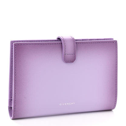 Givenchy Smooth Box Ombre Calfskin 4G Wallet Lilac 3 of 9