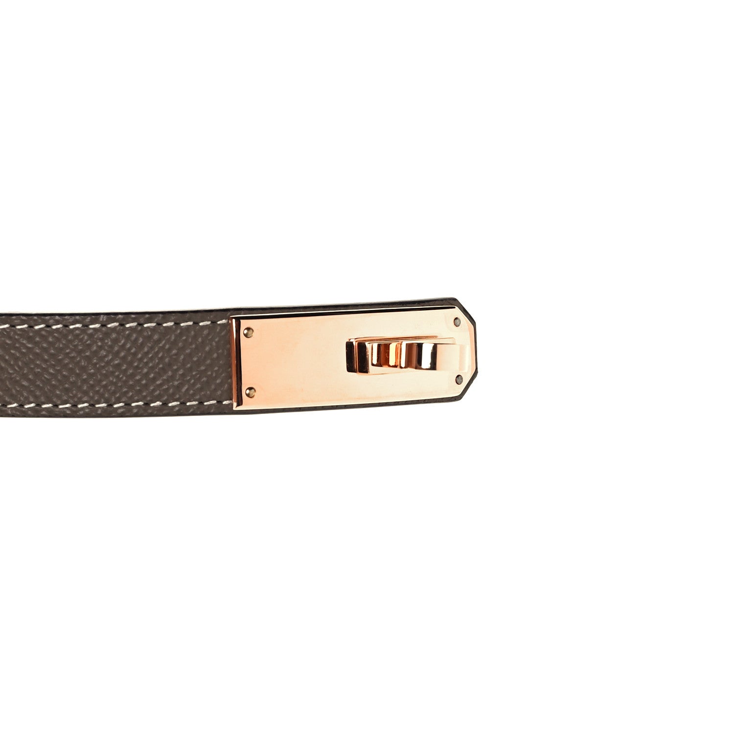 Hermes Epsom Kelly Belt Etoupe 4 of 6