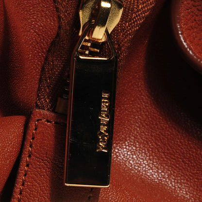Saint Laurent Sheepskin Medium Cabas ChYc Ambra 8 of 9
