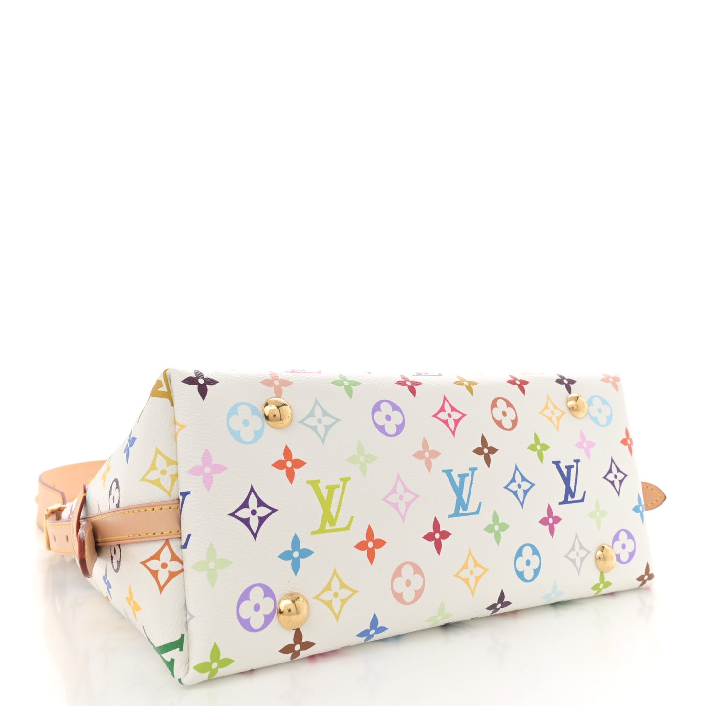 LV X TM Monogram Multicolor CarryAll PM White