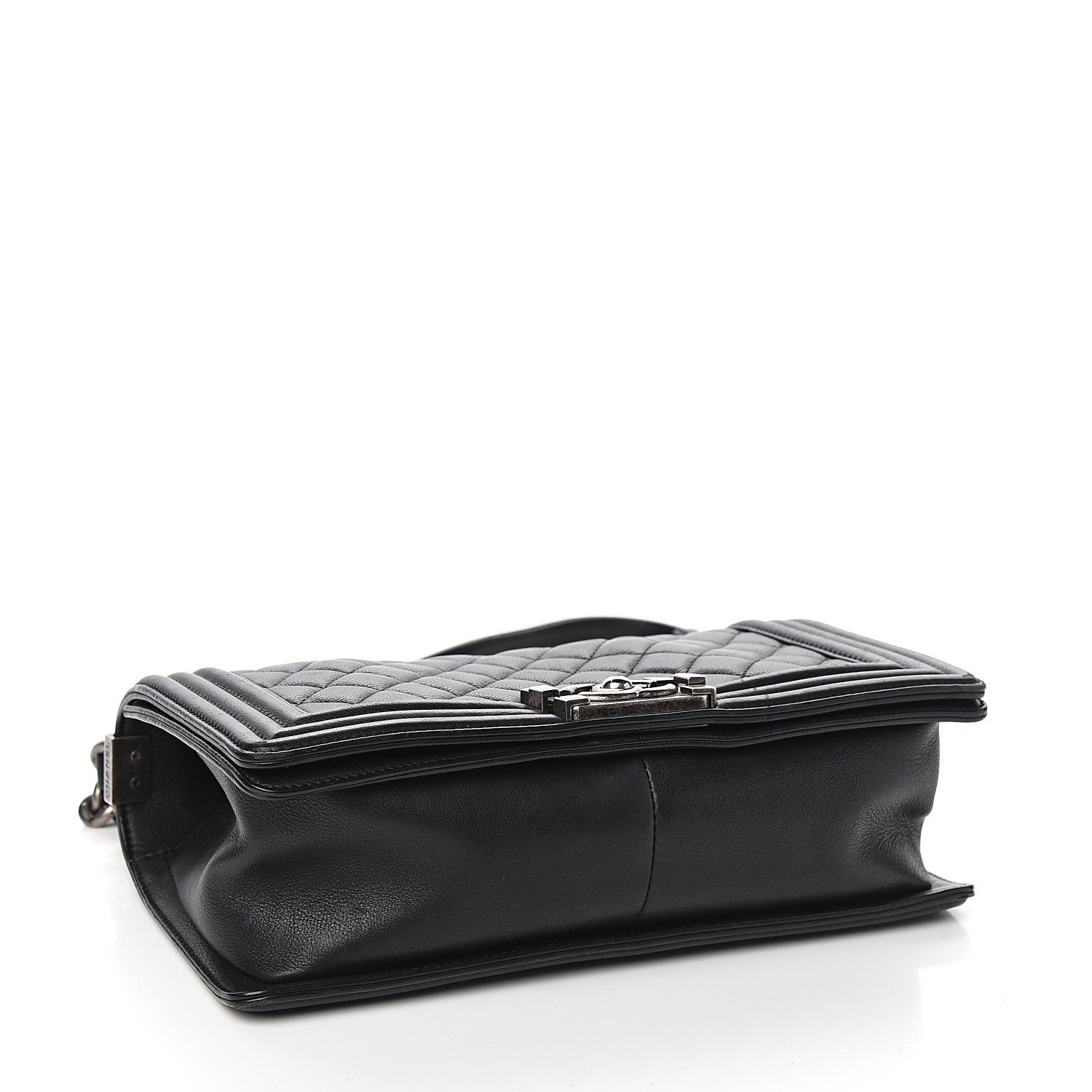 Chanel Calfskin Quilted Medium Boy Flap Black 3 of 12