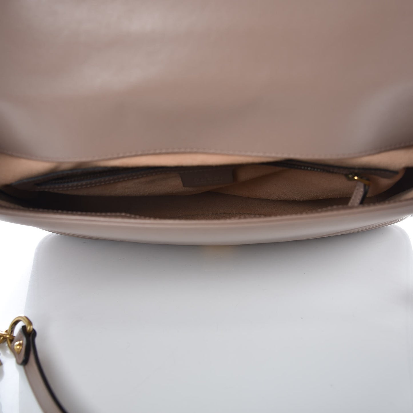 Calfskin Matelasse Medium GG Marmont Top Handle Shoulder Bag Porcelain Rose