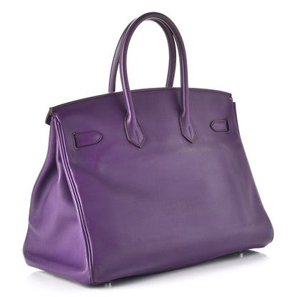 Hermes Swift Birkin 35 Iris 3 of 37