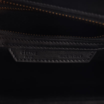 Celine Smooth Calfskin Micro Luggage Black 6 of 8