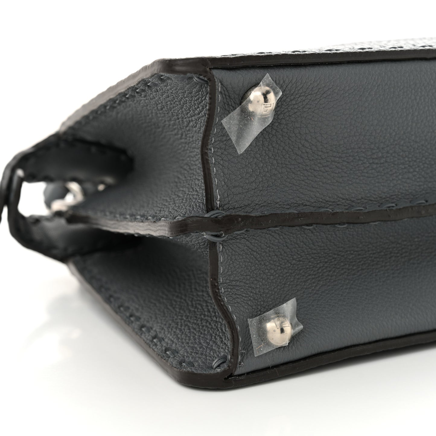 Cuoio Romano Selleria Chamois Small Peekaboo I SEE U Satchel Tempesta