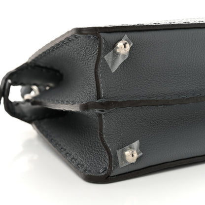 Fendi Cuoio Romano Selleria Chamois Small Peekaboo I SEE U Satchel Tempesta 9 of 10