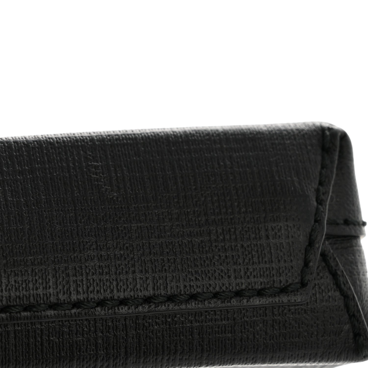 Balenciaga Squared Calfskin Logo Shopping Phone Holder Bag Black 13 of 13