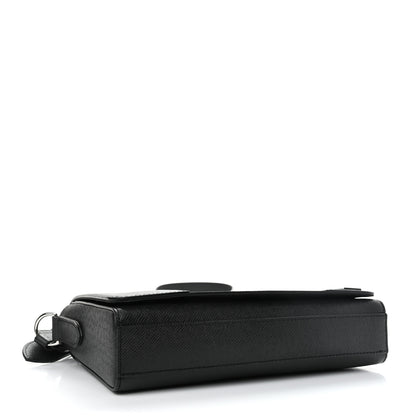 Louis Vuitton Taiga New Flap Messenger Black 4 of 12