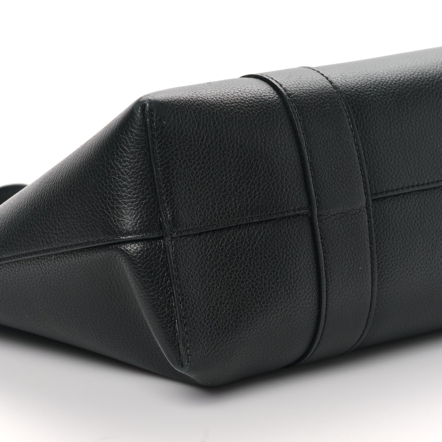 Small Classic Grain Bayswater Tote Black