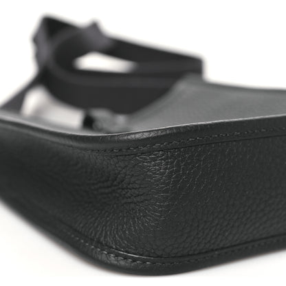 Hermes Taurillon Clemence Evelyne TPM Black 9 of 11