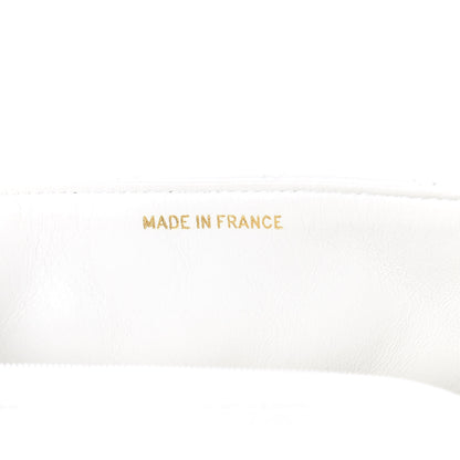Chanel Lambskin Quilted Mini Square Flap White 10 of 15