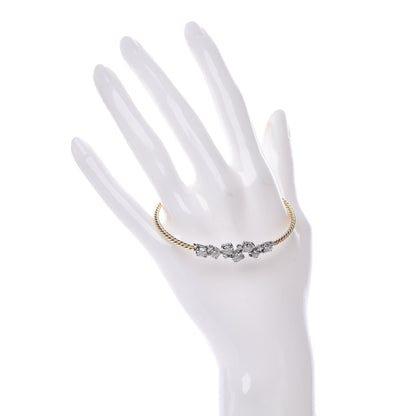 David Yurman 18K Yellow White Gold Diamond Precious Chatelaine Bracelet 2 of 4
