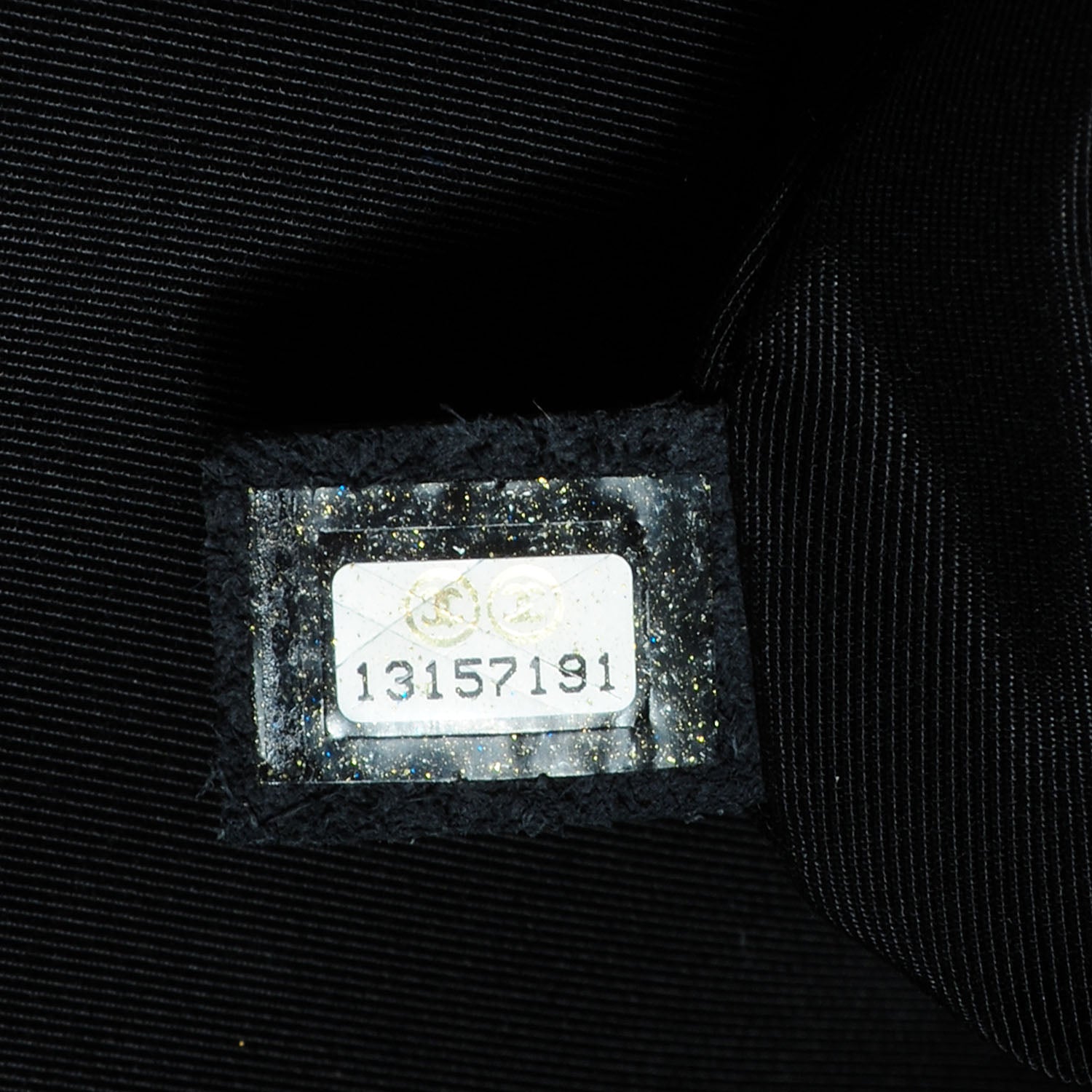 Chanel Tweed XXL Reissue Flap Black 8 of 8