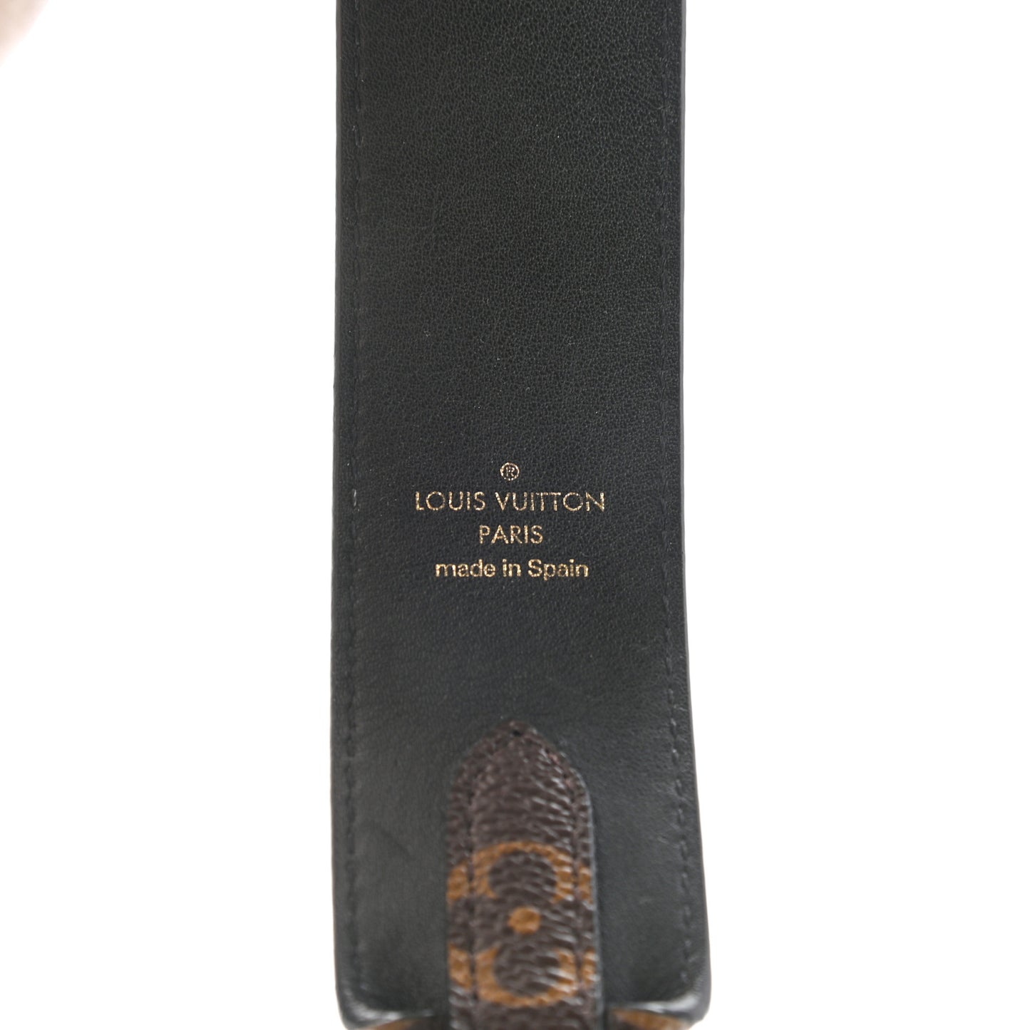 Monogram Bandouliere Shoulder Strap Black