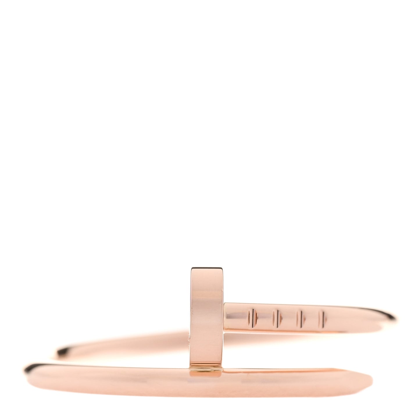18K Pink Gold Small Juste Un Clou Ring 59 8.75
