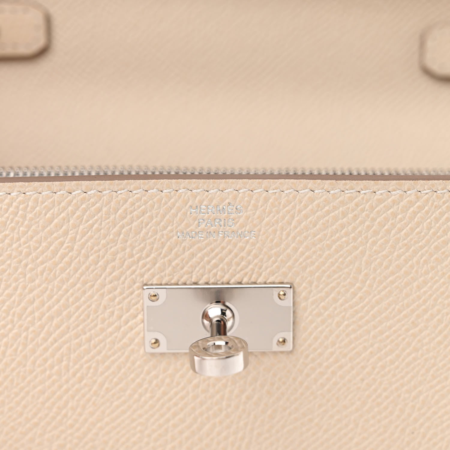 Hermes Epsom Kelly Wallet To Go Craie 6 of 9