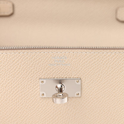 Hermes Epsom Kelly Wallet To Go Craie 6 of 9