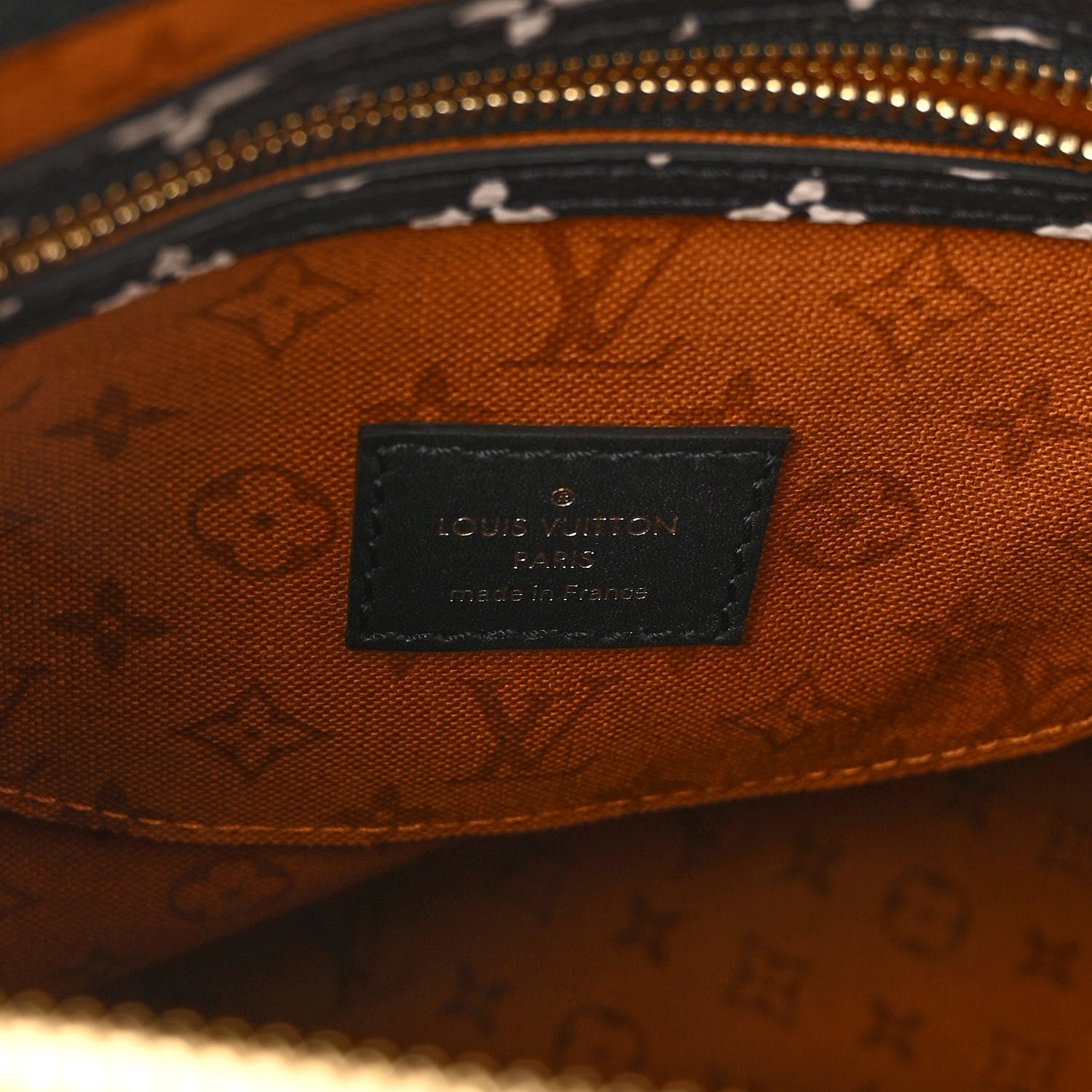 Louis Vuitton Monogram Giant Crafty Speedy Bandouliere 25 Creme Caramel 6 of 9