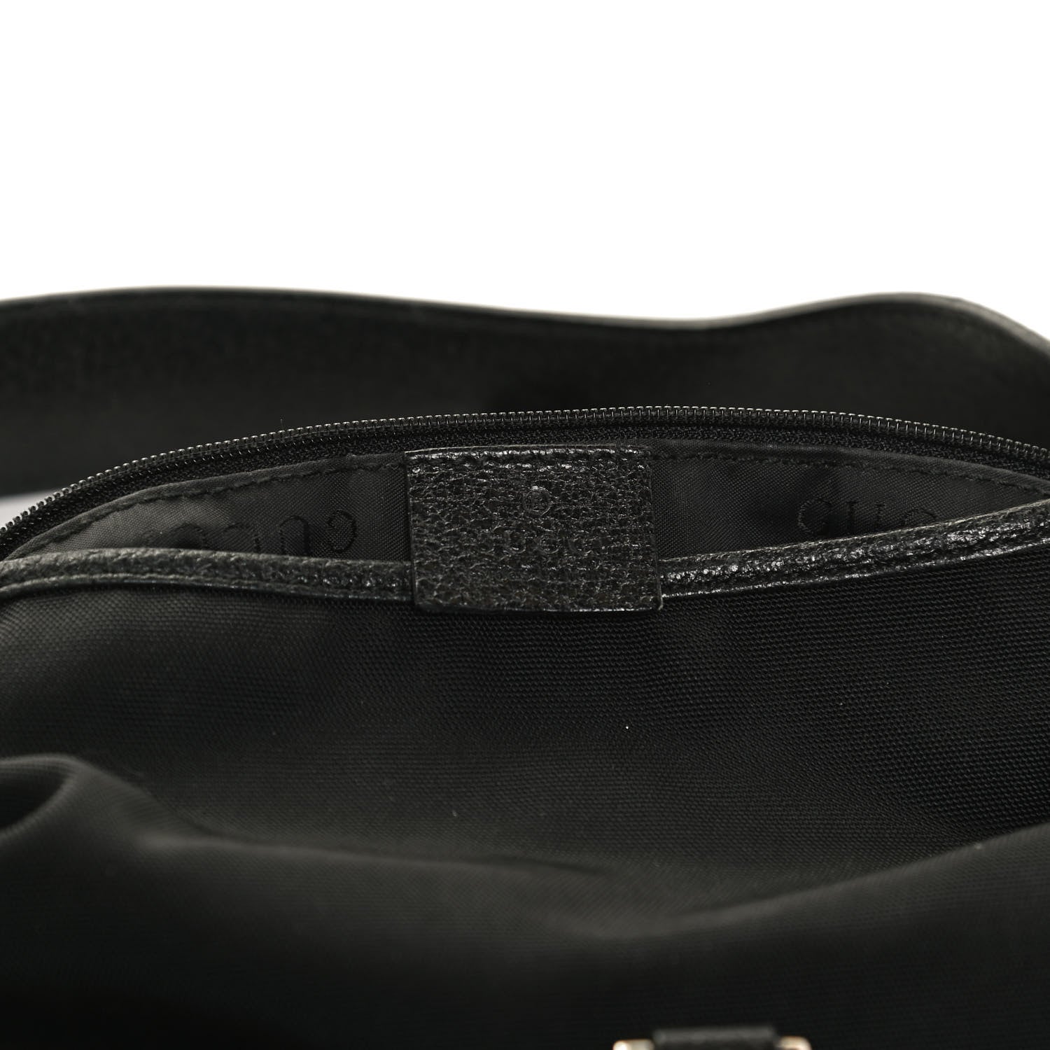 Gucci Canvas Small Jackie O Hobo Black 5 of 11