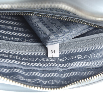 Prada Saffiano Lux Bauletto Lago 6 of 9