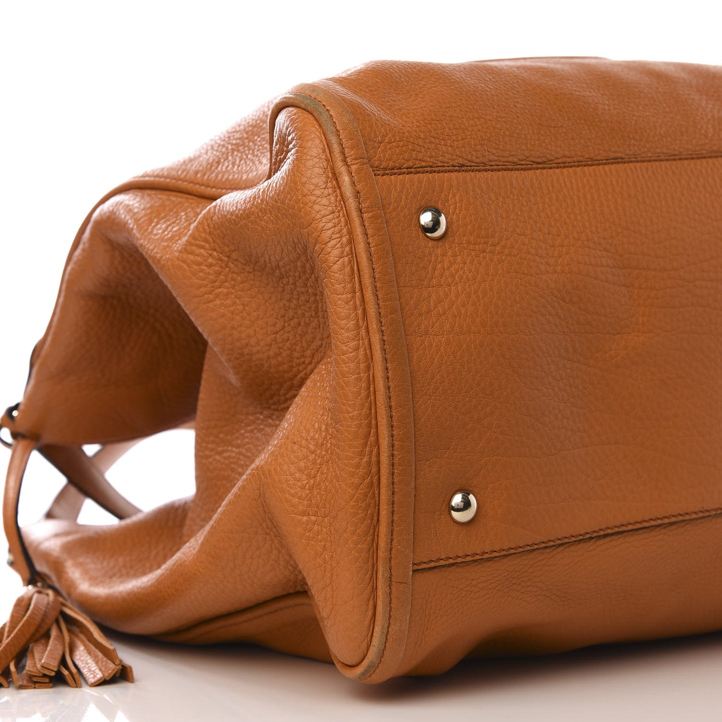 Cellarius Calfskin Large Soho Shoulder Bag Curcuma