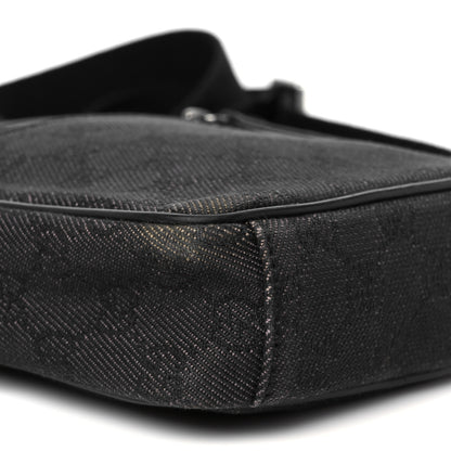 Gucci GG Monogram Crossbody Bag Black 8 of 9