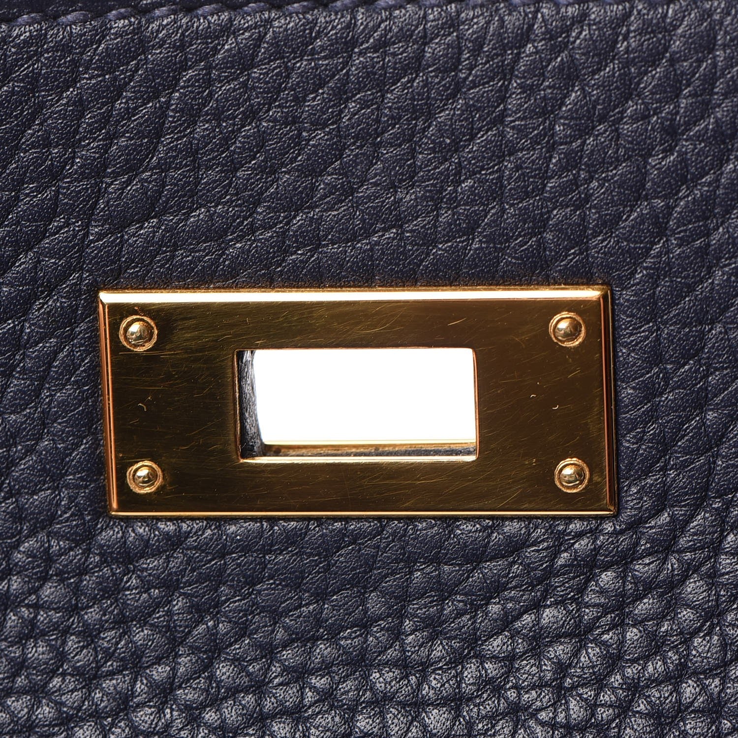 Hermes Taurillon Clemence Kelly Retourne 28 Bleu Nuit 14 of 34