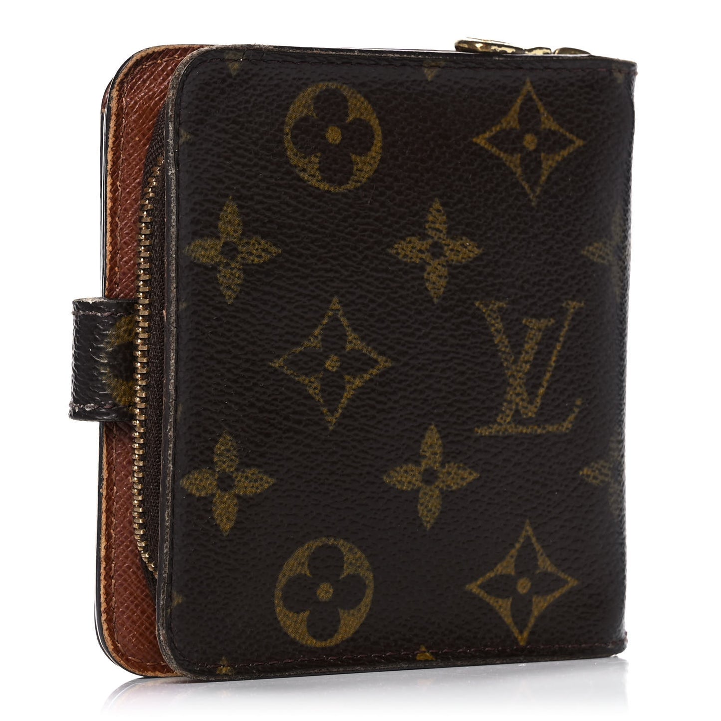Monogram Compact Zippe Zipped Wallet