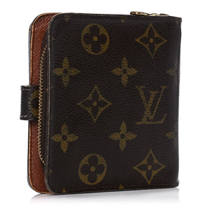 Louis Vuitton Monogram Compact Zippe Zipped Wallet 3 of 15