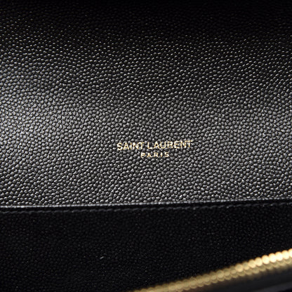 Saint Laurent Grain De Poudre Mini Uptown Crossbody Bag Black 7 of 10